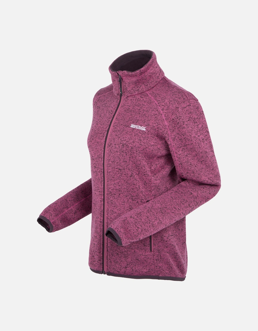 Womens/Ladies Newhill Marl Full Zip Fleece Jacket