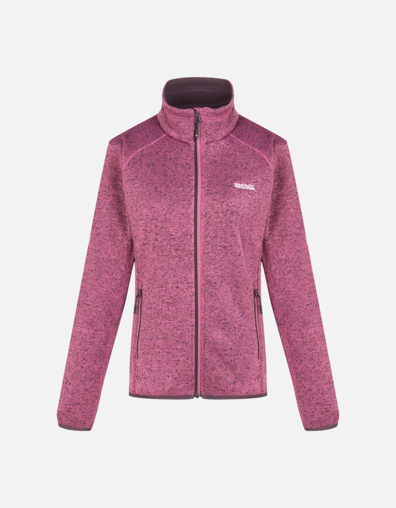 Womens/Ladies Newhill Marl Full Zip Fleece Jacket