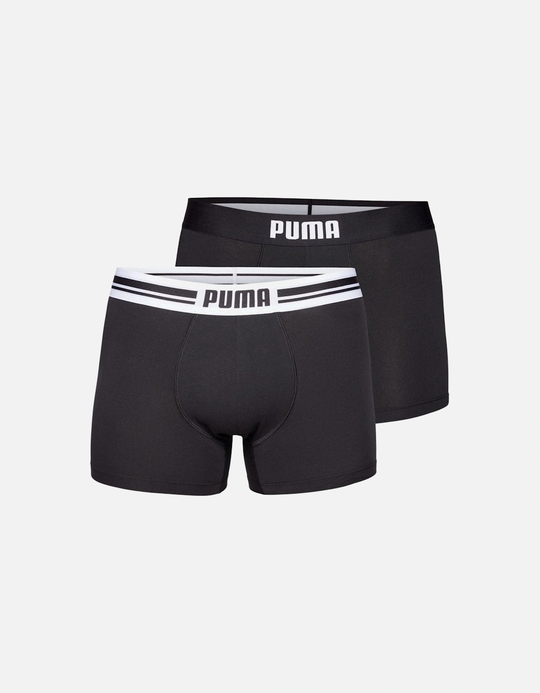 2-Pack Placed Logo Boxer Briefs, Black, 9 of 8