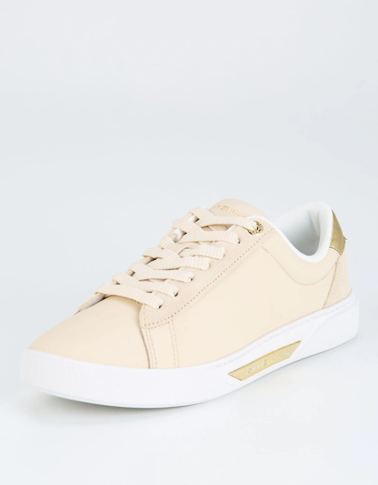 Court Logo Trainer - White