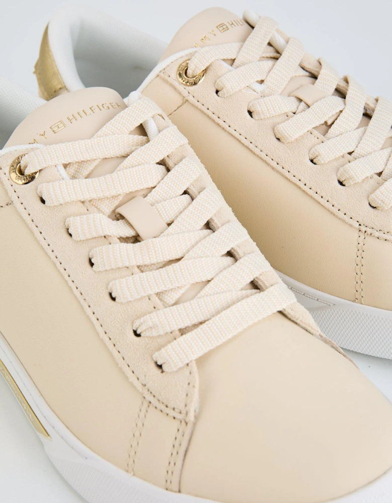 Court Logo Trainer - White