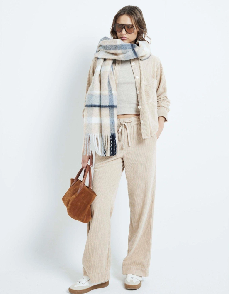 Pull On Trousers - Beige