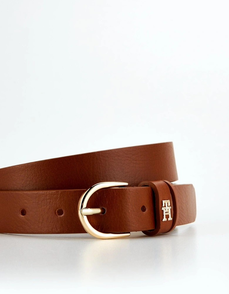 Essential Leather Belt - Brown