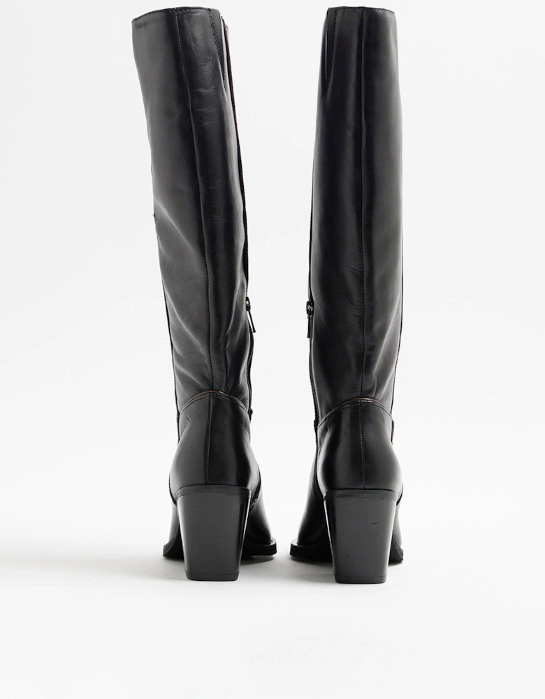 High Leg Boots - Black