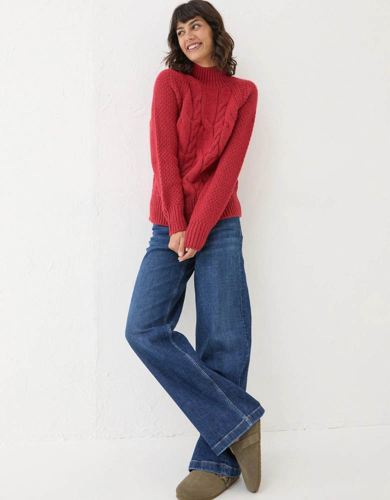 Cali Cable Jumper - Red