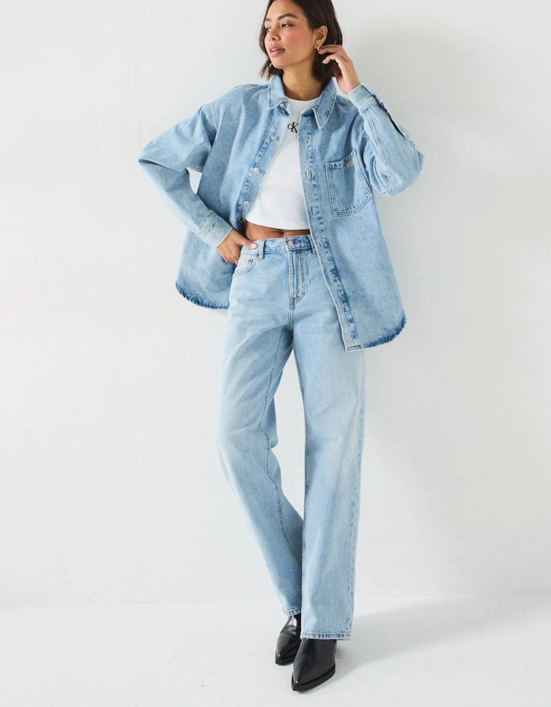 Denim Overshirt - Blue