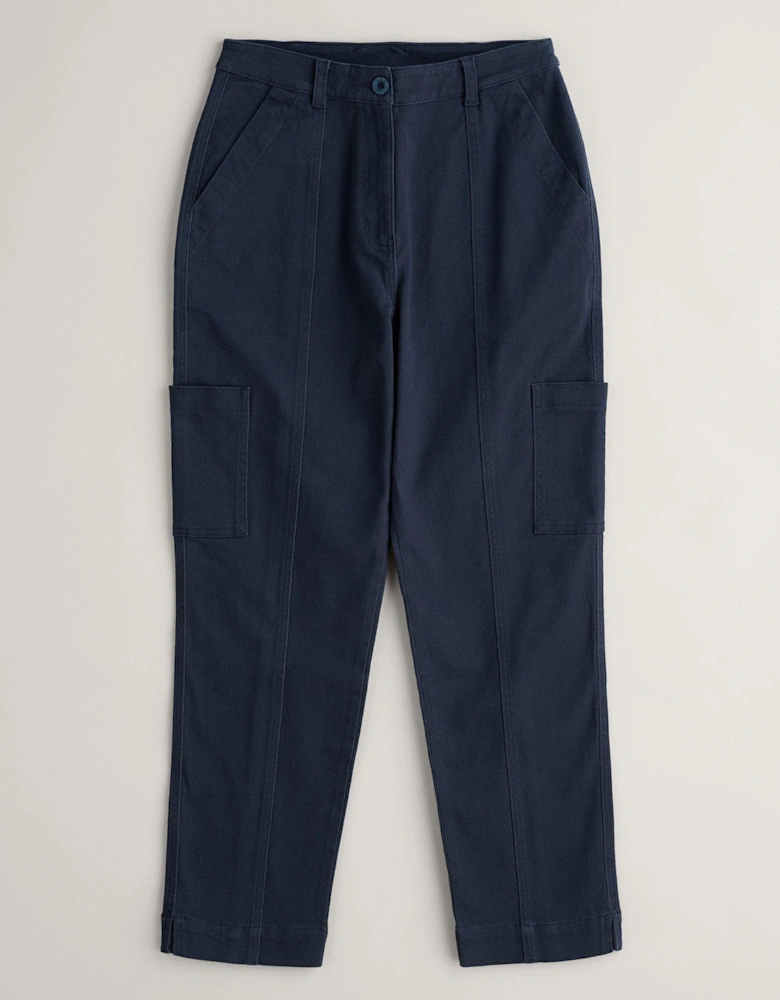 Tapered Ankle Grazers - Navy