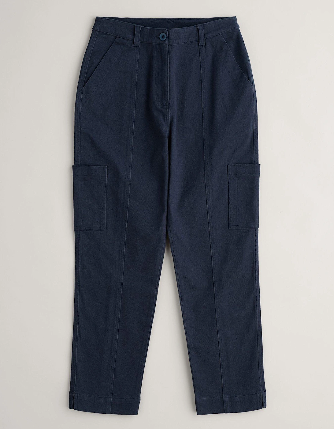 Tapered Ankle Grazers - Navy