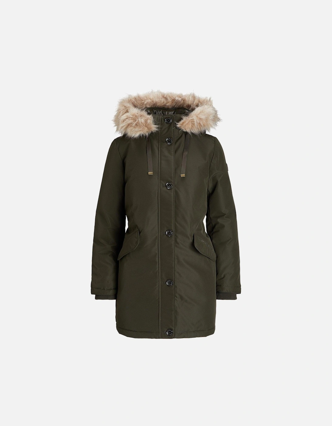 Insulated Padded Coat - Green