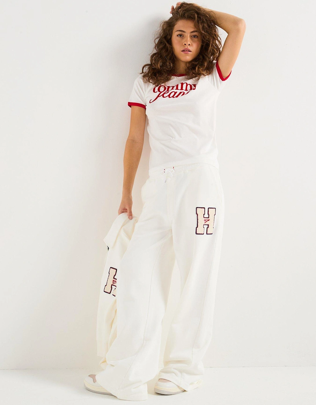 Graphic Logo Sweatpant - White