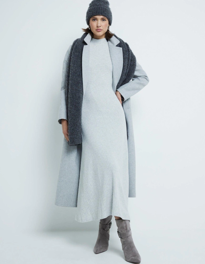 Cosy Cut About Dress - Grey