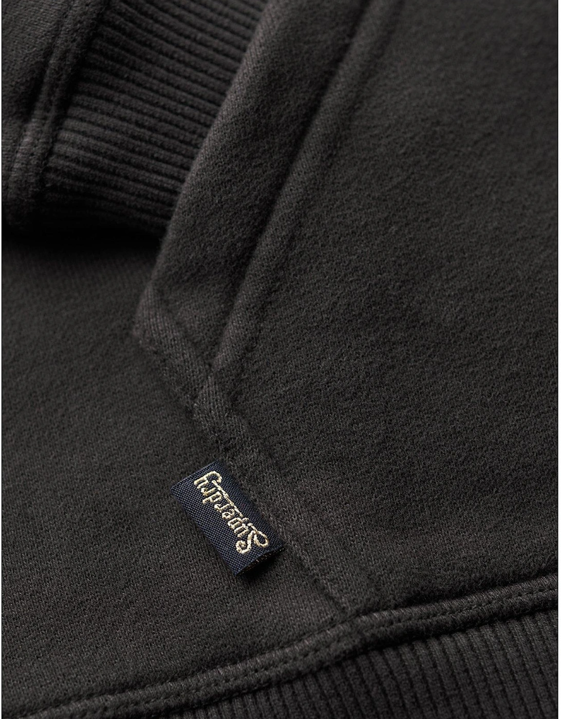 Essential Logo Zip Hoodie - Brown