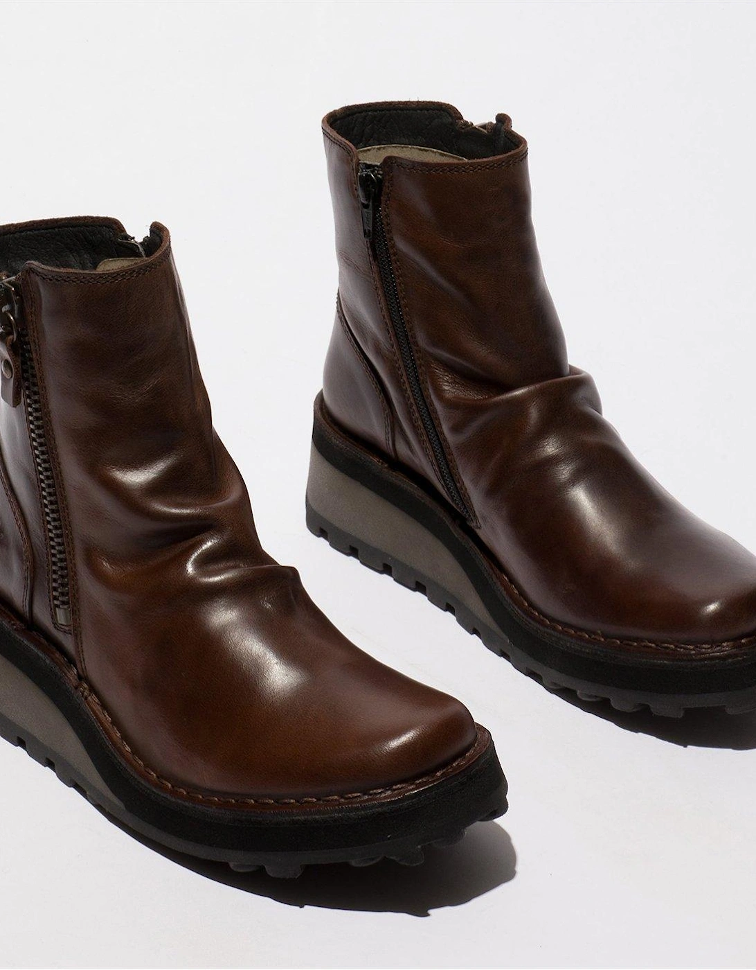 Hole146fly Ankle Boot - Dark Brown