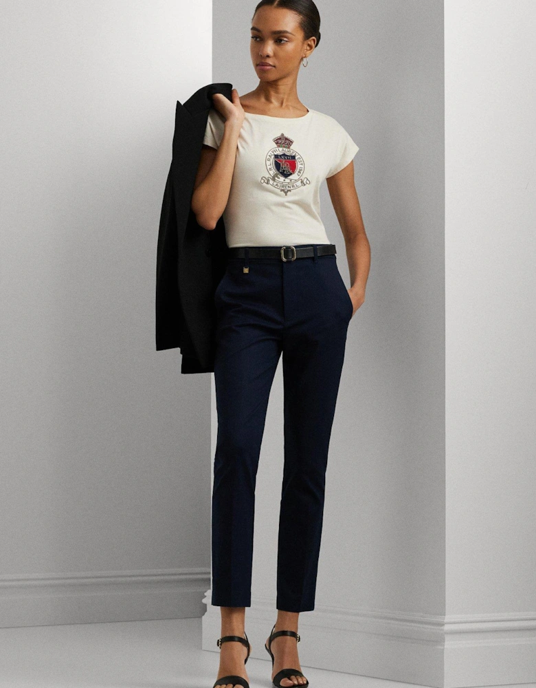 Lakythia Slim Leg Pant - Navy