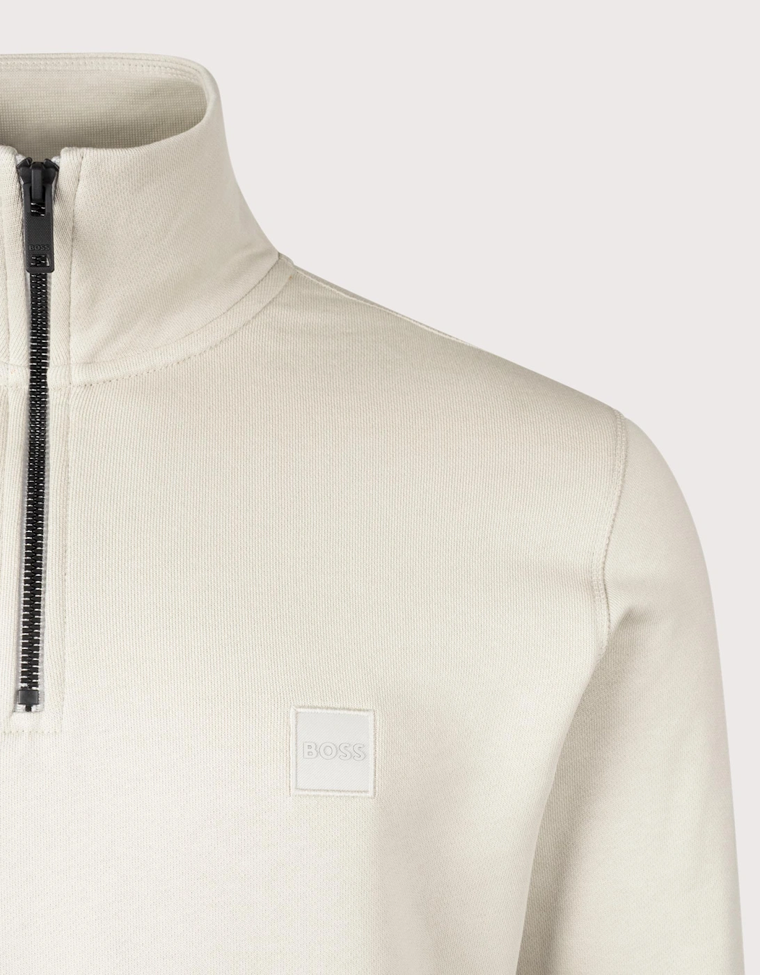 Regular Fit Zetrust Quarter Zip Sweatshirt