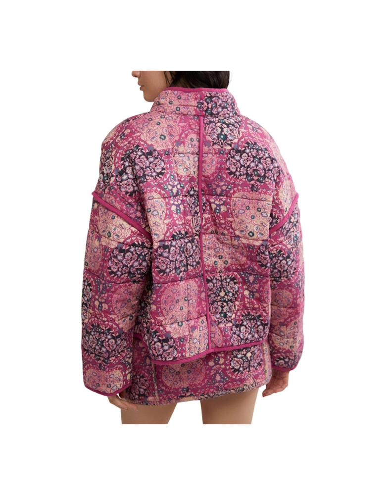 Chloe Quilted Jacket - Pink