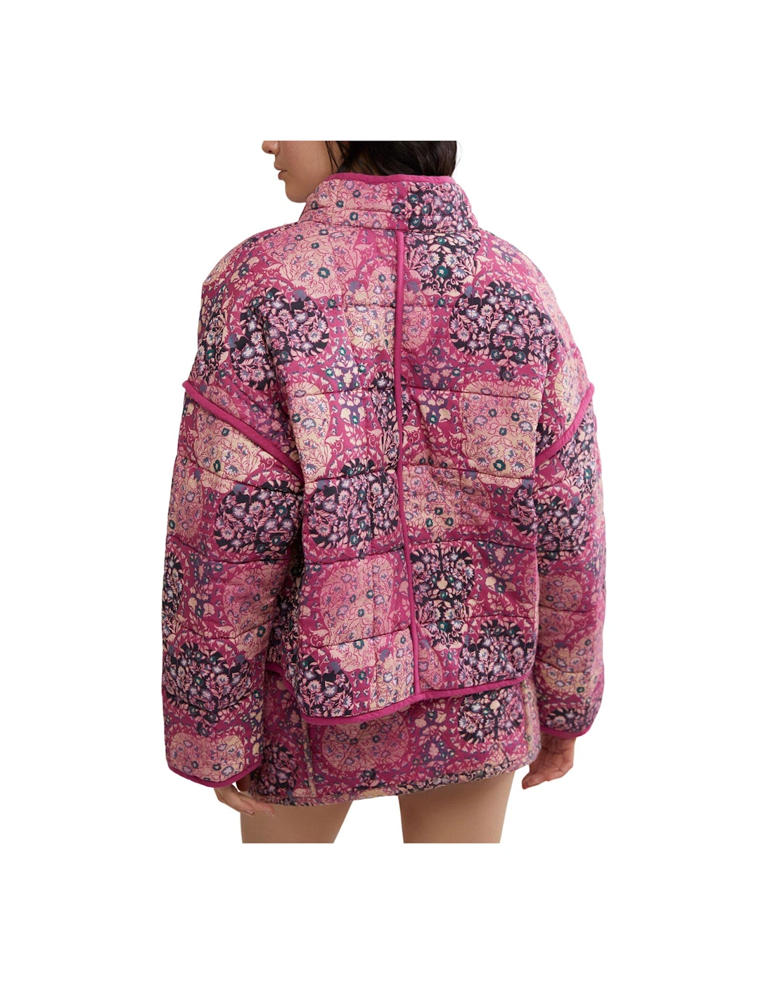 Chloe Quilted Jacket - Pink