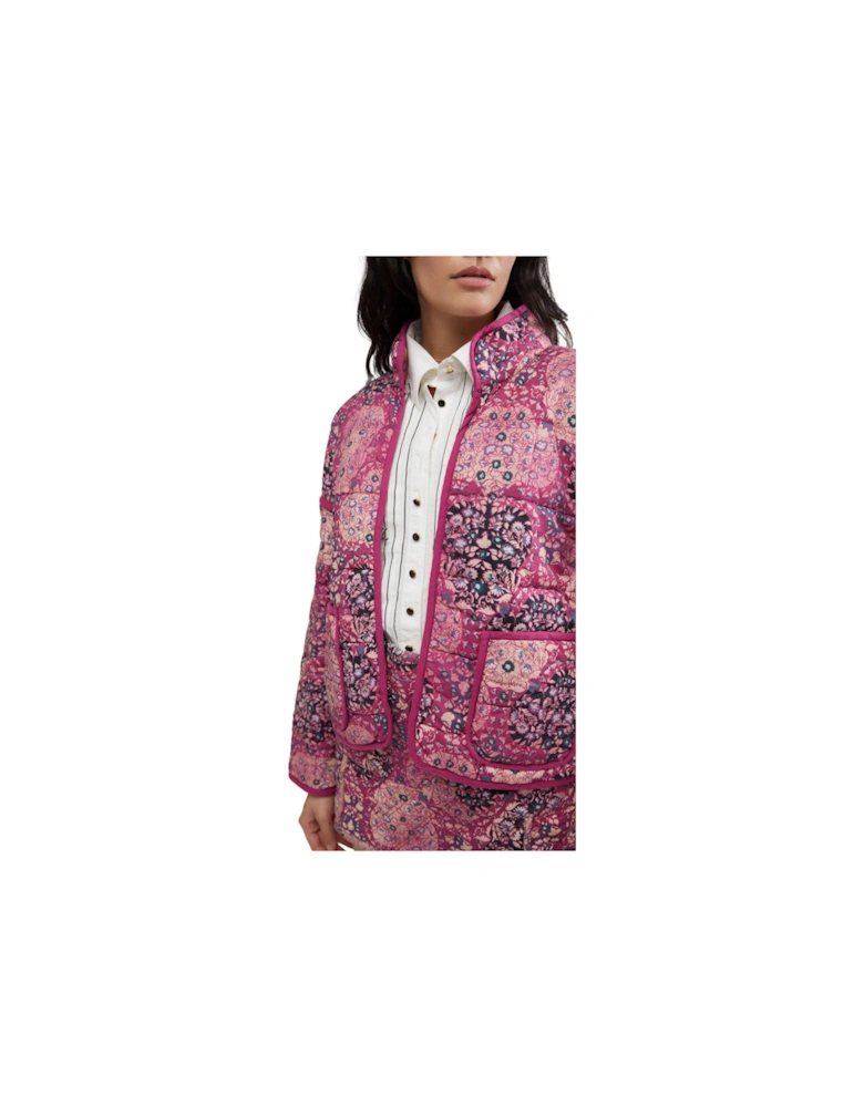 Chloe Quilted Jacket - Pink