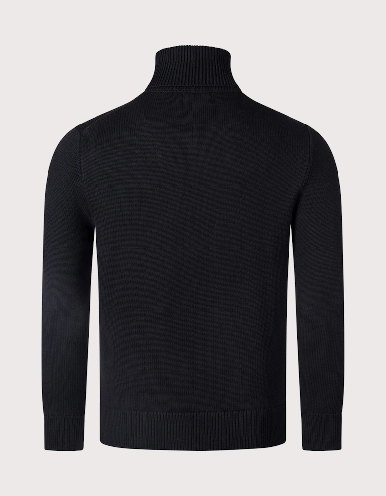 Cotton Turtleneck Jumper