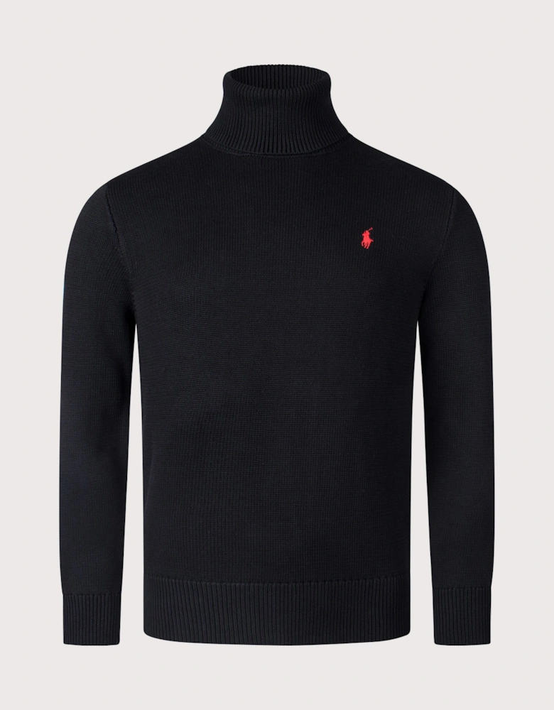 Cotton Turtleneck Jumper