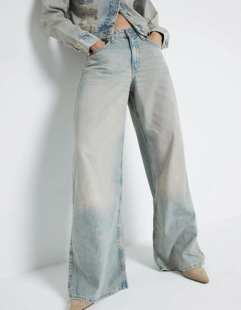 Palazzo Jeans - Blue