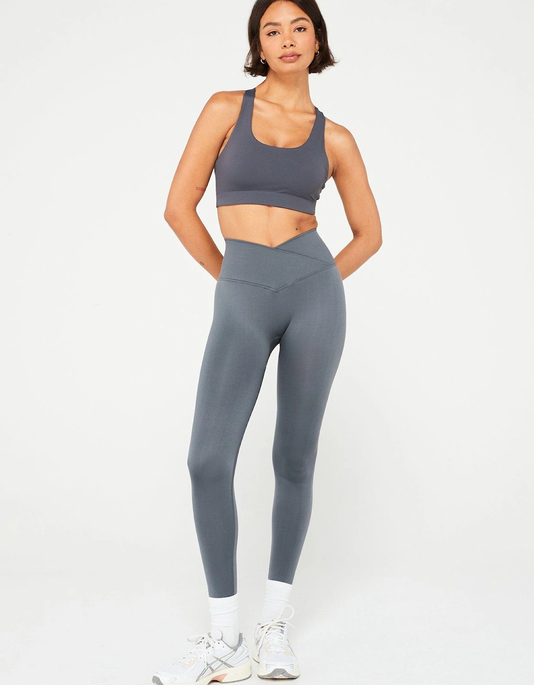 Women's Training Aurora Bra - Grey