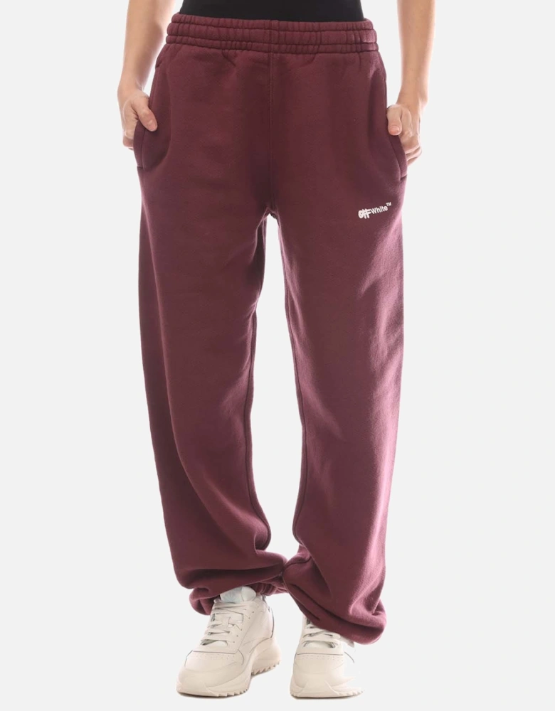 Spray Helvetica Cuffed Sweatpants