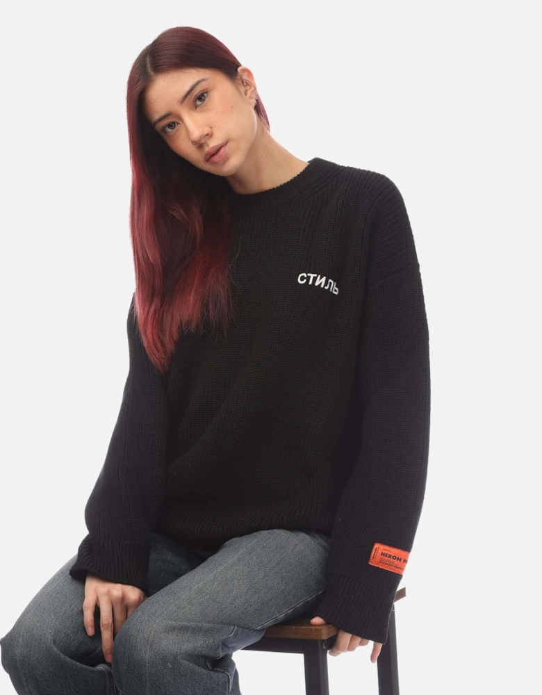 CTNMB Knitted Oversized Crewneck Sweater