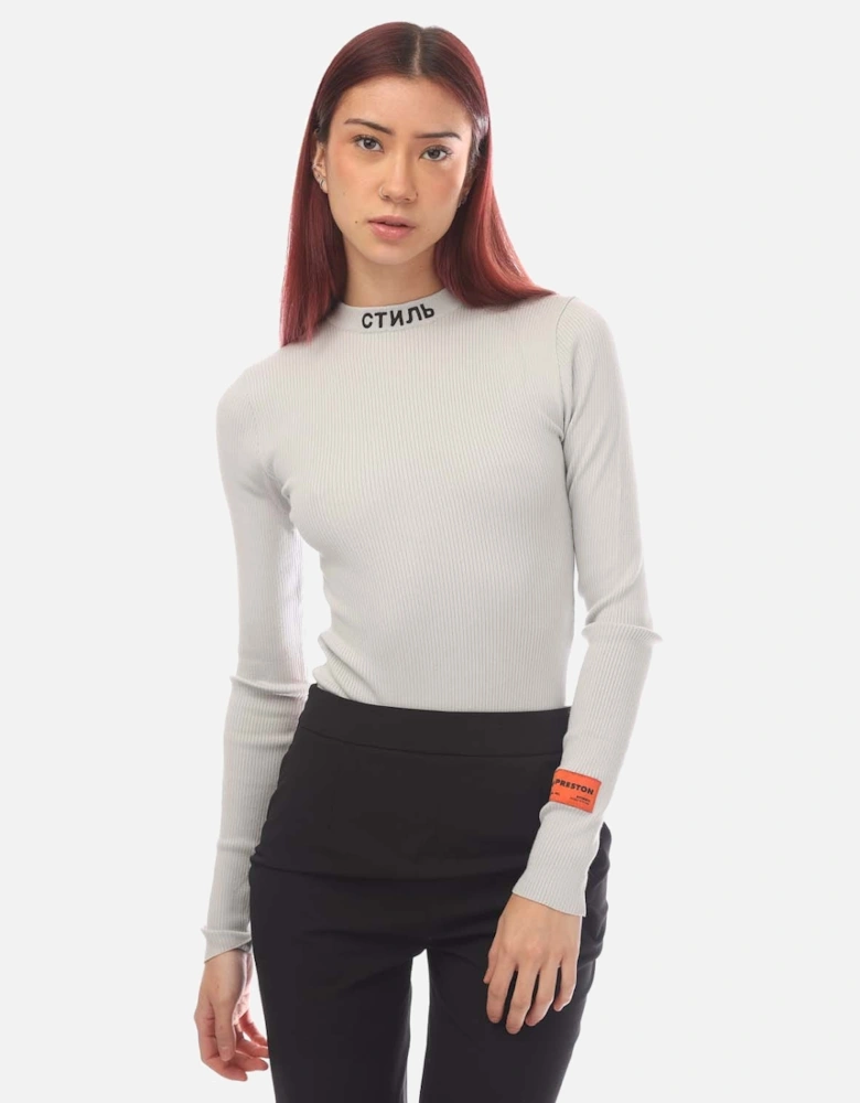 CTNMB Long-Sleeve Knitted Bodysuit