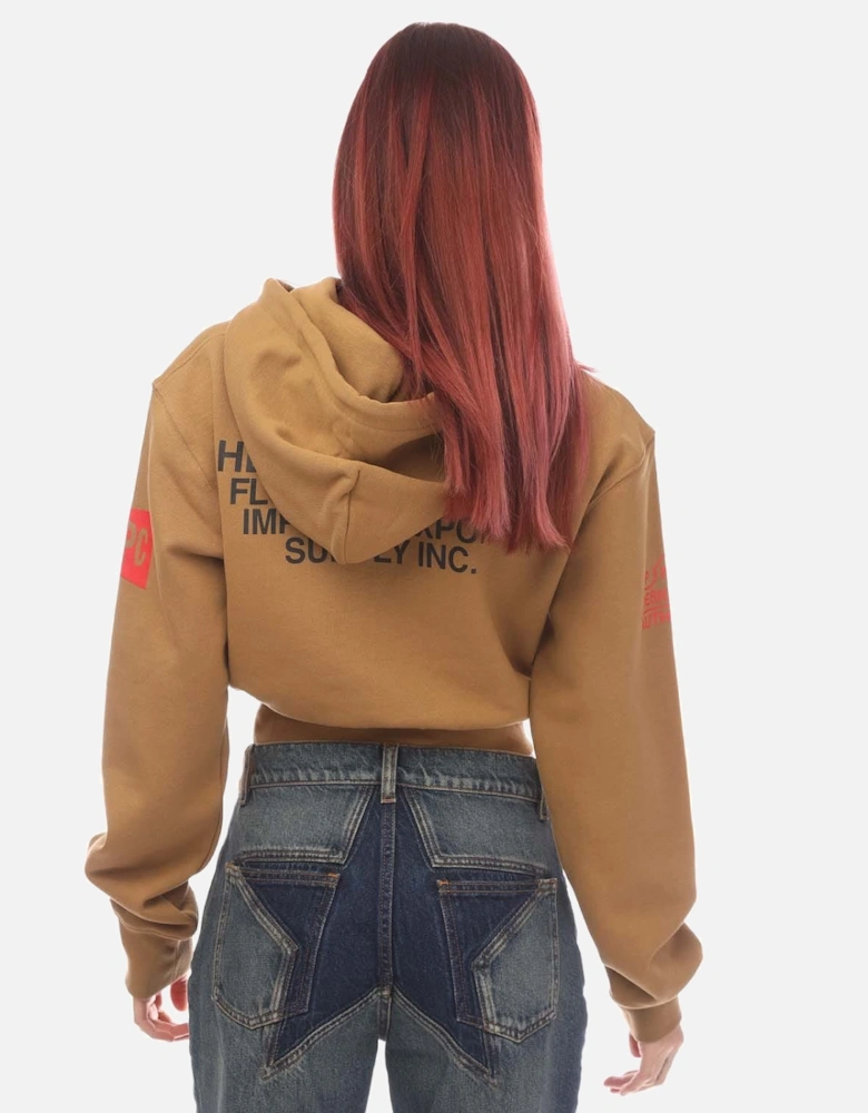 D. Authority Cropped Hoodie