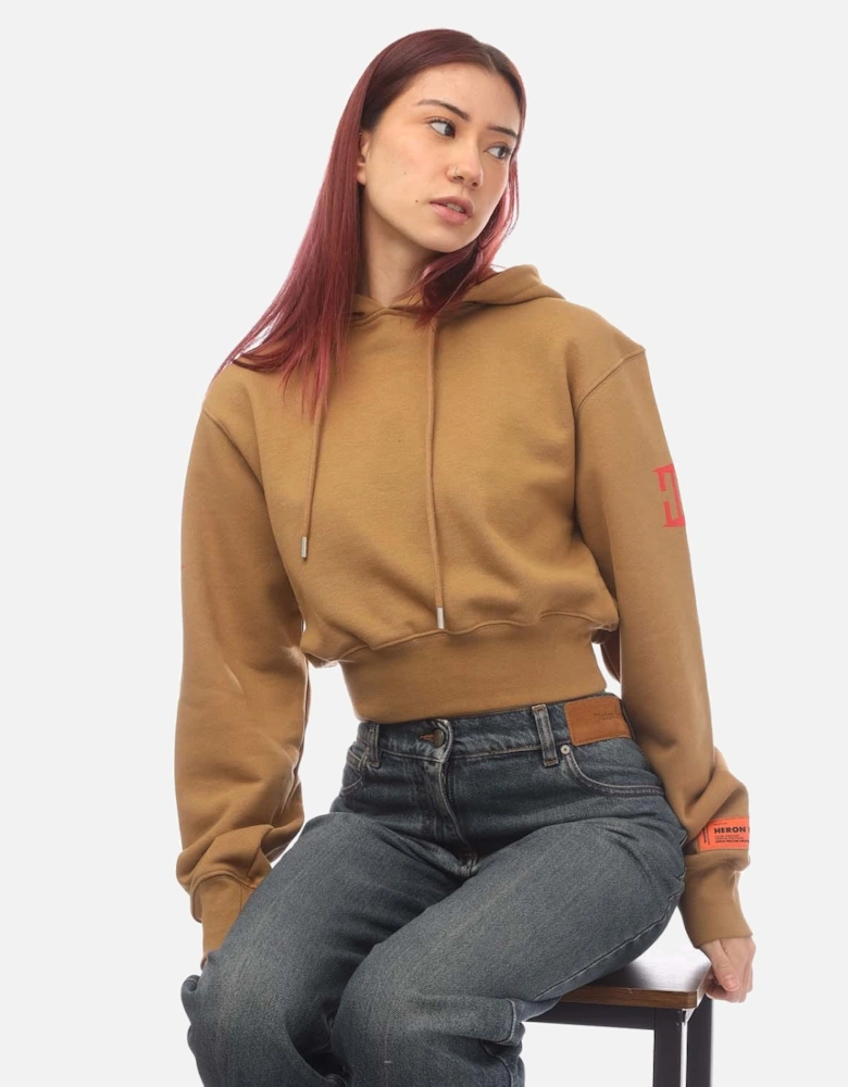 D. Authority Cropped Hoodie