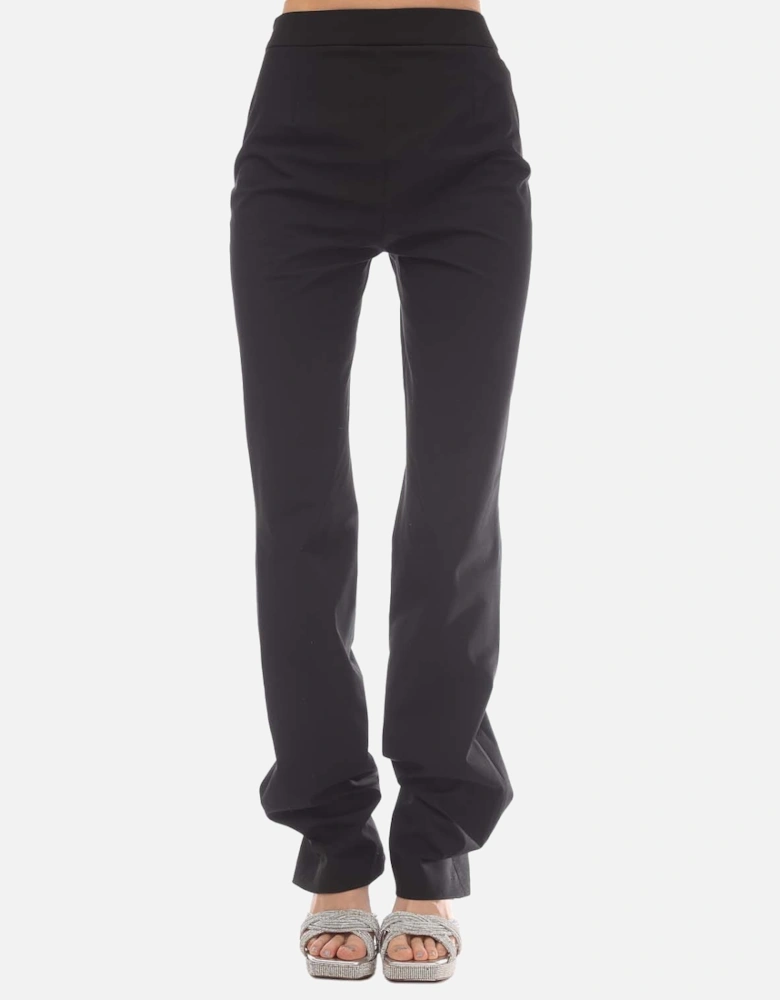 Garbardine Stretch Zip Pants