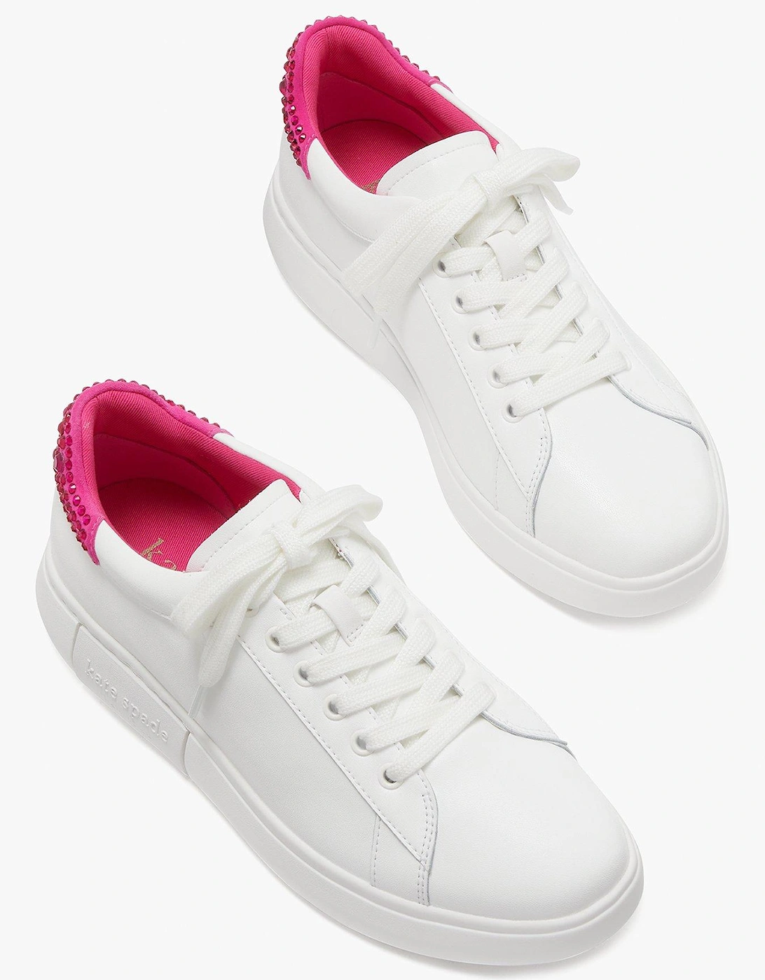 Lift Crystal Sneakers - Optic White