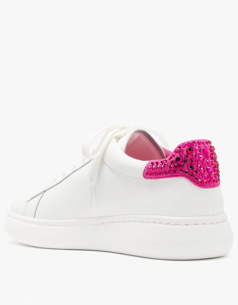 Lift Crystal Sneakers - Optic White