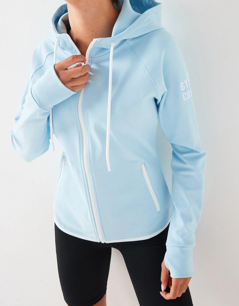 Women's Training Chill Zip Hoodie - Blue