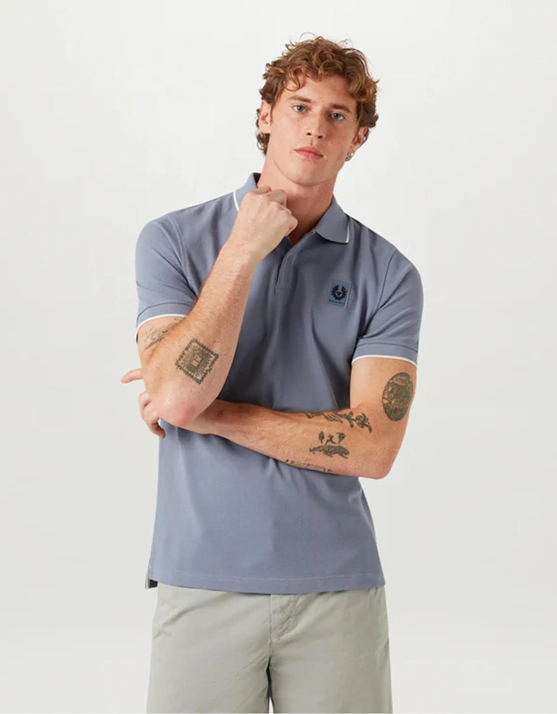 Mens Tipped Polo