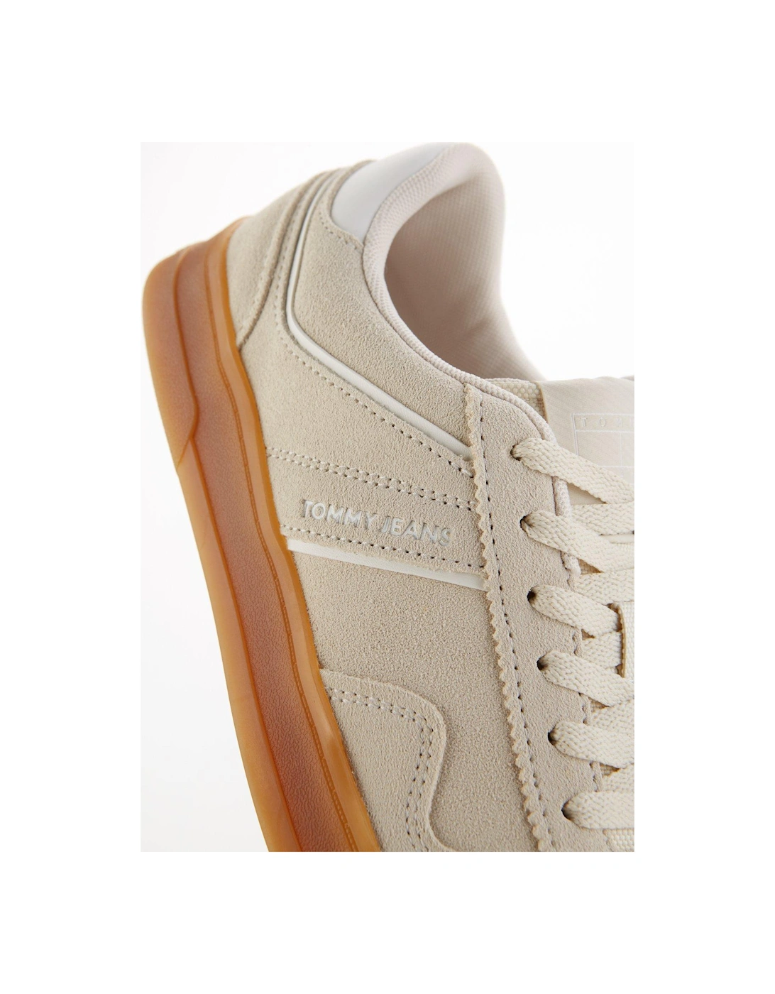 Greenwich Suede Low-Top Trainers - Newsprint