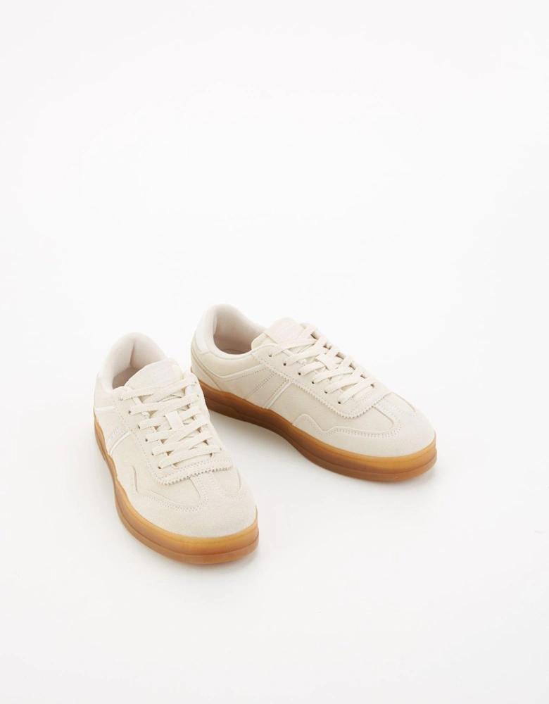 Greenwich Suede Low-Top Trainers - Newsprint