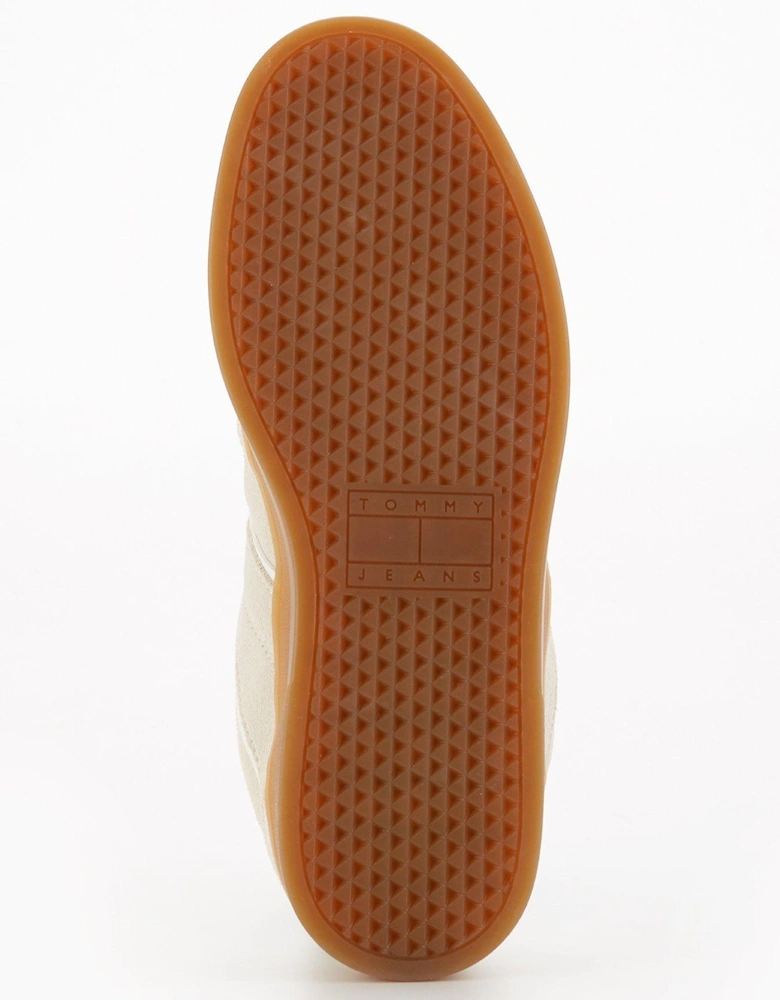 Greenwich Suede Low-Top Trainers - Newsprint