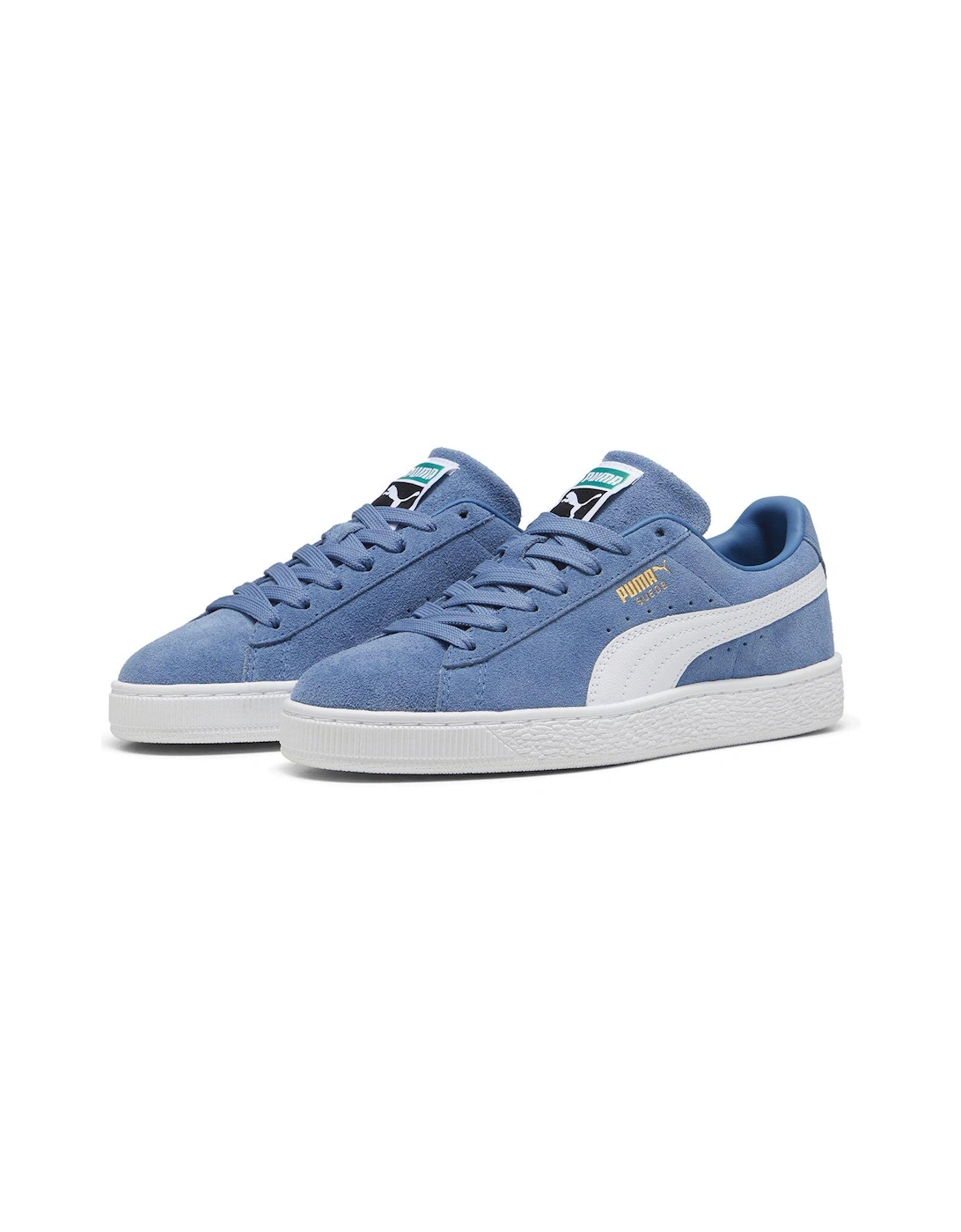 Women's Suede Classic Trainers - Teal