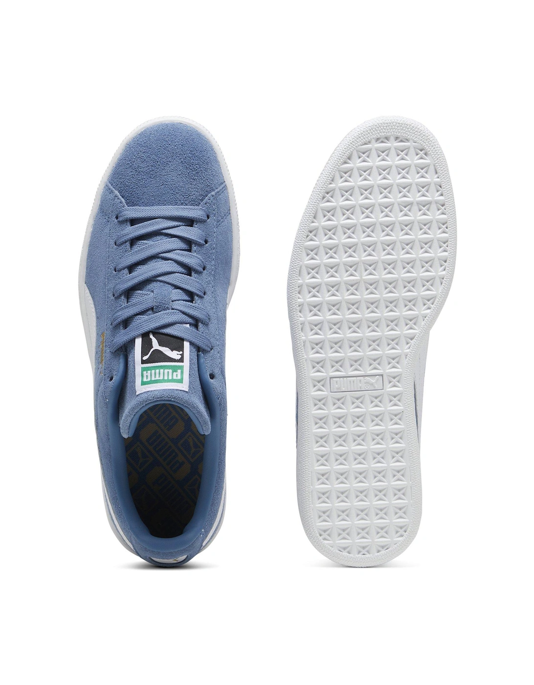 Women's Suede Classic Trainers - Teal