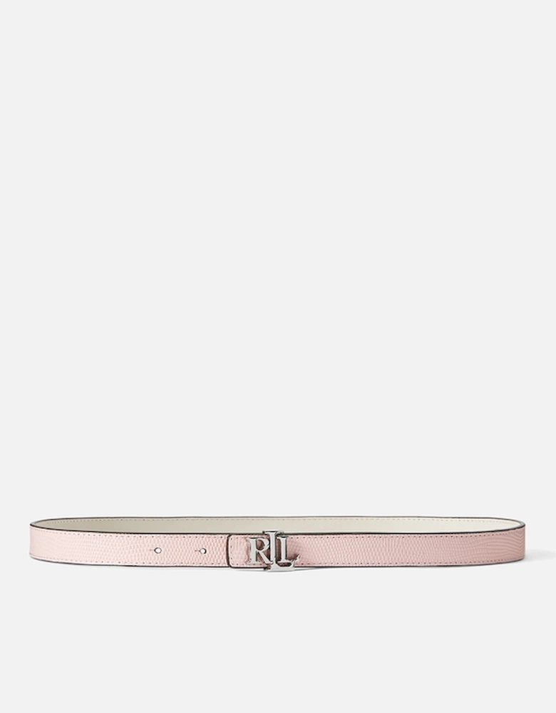 Reversible Leather 20 Skinny Belt