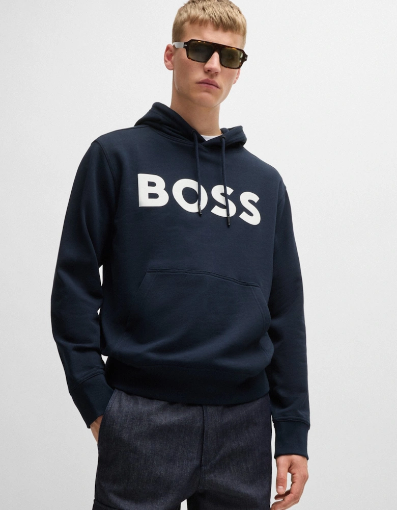 BOSS Orange Webasic_Hoody 404 Dk Blue