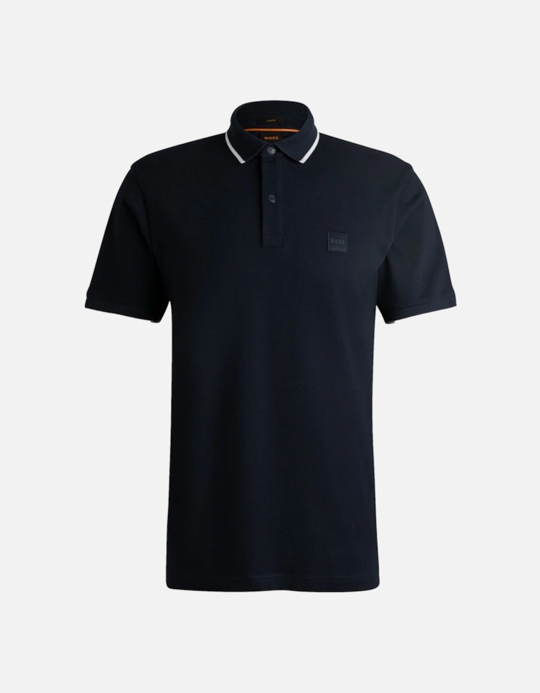 BOSS Orange Passertip Polo Shirt A2-24 404 Dk Blue