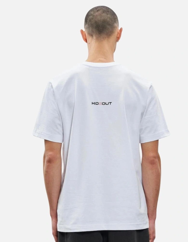 Oval Oversized Tee - White