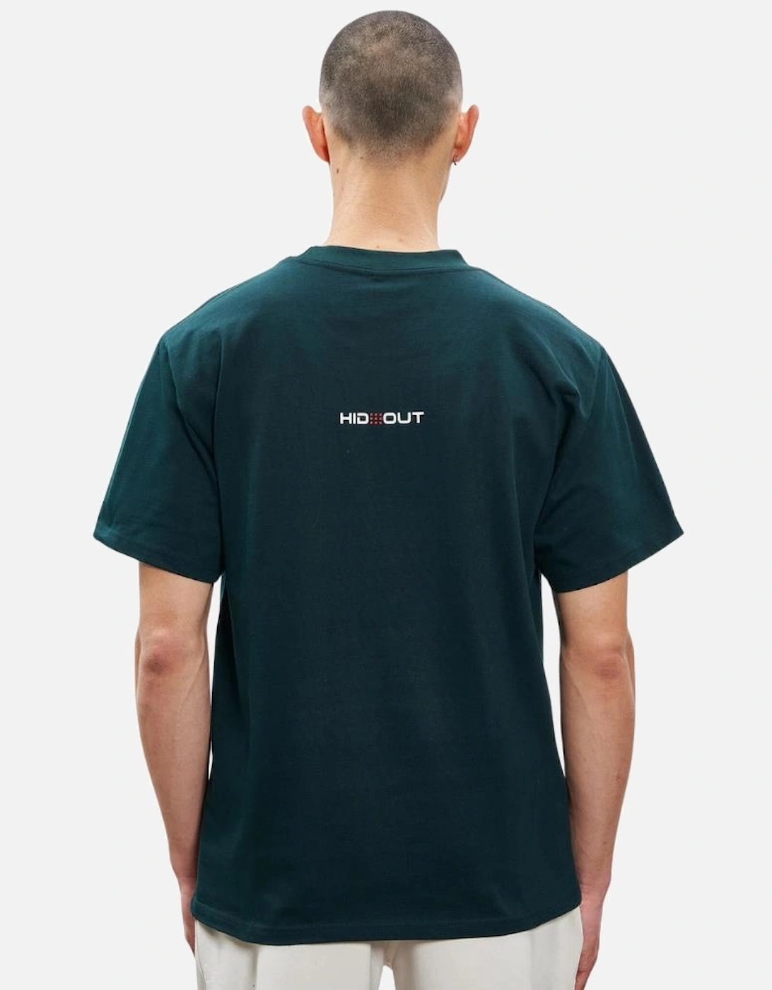 Oval Oversized Tee - Evergreen