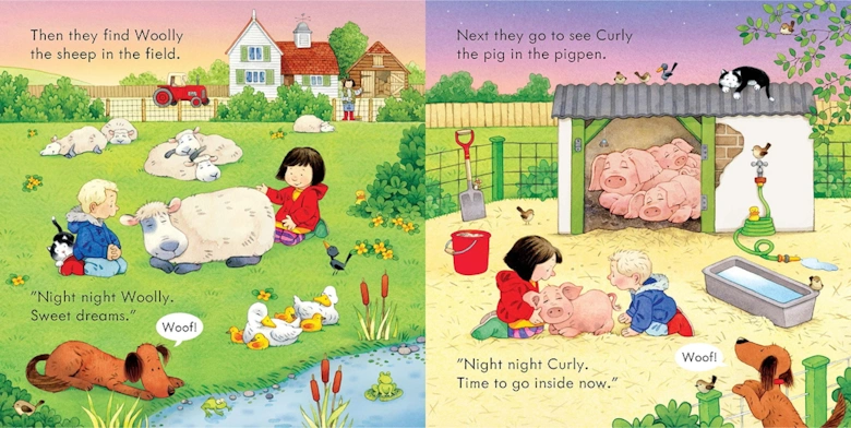 Farmyard Tales Poppy and Sam's Bedtime