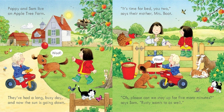 Farmyard Tales Poppy and Sam's Bedtime