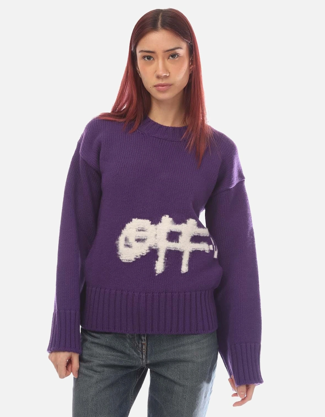 Logo Intarsia Crewneck Sweater, 5 of 4