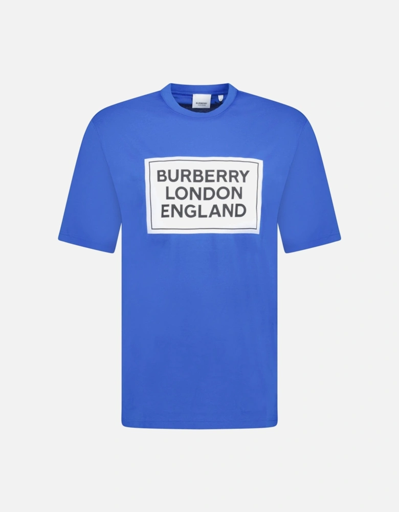 London England Logo T-Shirt Blue